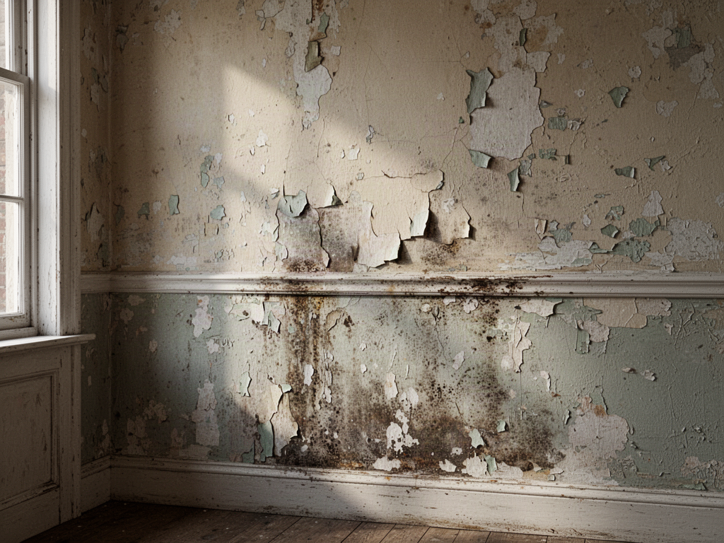 Penetrating Damp example